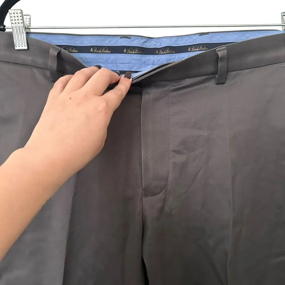BROOKS BROTHERS‎ Lightweight Advantage Chino Grey 33/32